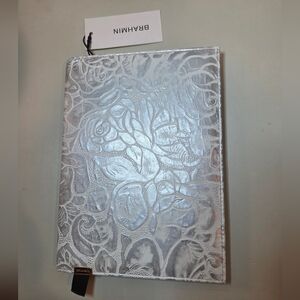 NWT Brahmin Journal White Lyon